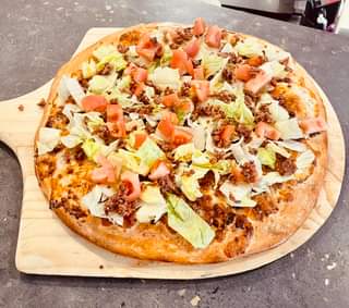 Cool and Crisp!! Our BLT Pizza is perfect this time a year!! Our signature crust